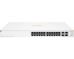 Aruba Instant On 1930 24G Class4 PoE 4SFP/SFP+ 370W Managed L2+ Gigabit Ethernet (10/100/1000) Power over Ethernet (PoE) 1U Wit