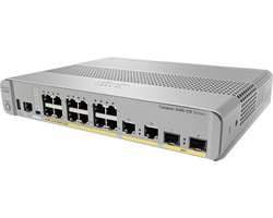 Cisco WS-C3560CX-12PD-S netwerk-switch Managed Gigabit Ethernet (10/100/1000) Power over Ethernet (PoE) Wit