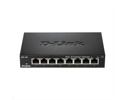 D-Link DES-108 - Netwerkswitch - 8 Poorten - Unmanaged