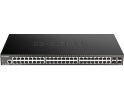 D-Link DGS-1250-52X Smart Managed Switch [48x Gigabit Ethernet, 4x 10 Gbit/s SFP+]