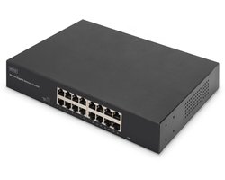 Digitus DN-80112-2 -Netwerkswitch - Unmanaged - 16 Poorten
