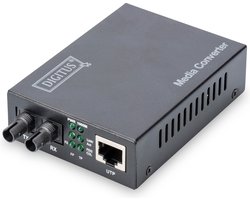 Digitus DN-82110-1 Netwerk mediaconverter LAN, ST Duplex 1 GBit/s