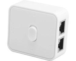 Gigabit Netwerkswitch 2-poorts RJ45 10/100/1000 Mbps Splitter