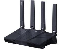 GL.iNet GL-BE9300(Flint 3) Tri-Band WiFi 7 Router, High-Speed Gaming Router, Extensive Coverage, 5 x 2.5G Multi-Gig Ports, Mass Device Connectivity, MLO Technology, Rapid OpenVpn & WireGuard, 802.11ax
