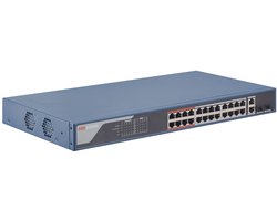 Hikvision DS-3E1326P-EI(B) - Netwerkswitch - Managed - PoE - Fast Ethernet