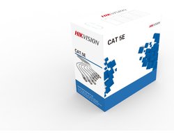 Hikvision Netwerkkabel. DS-1LN5E-E/E, CAT5 kabel, 305m, CPR gekeurd