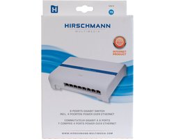 Hirschmann - CAS 8 - PoE 8-poorts Gigabit switch