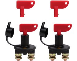 HSeaMall 2 Set 12V/24V Automotive Battery Isolator Separation Switch Power Kill Switch Non Off Switch (2PCS)