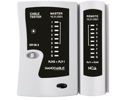 Kabel Tester voor RJ11/RJ12/RJ45 – Netwerktester voor Kabelinstallatie