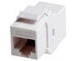 Keystone Koppelstuk - RJ45 Verloop - Netwerk Kabel - Ongeschermd - Cat5e - Wit