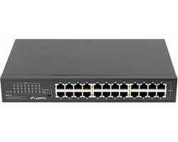 Lanberg RSGE-24 - Netwerkswitch - Zonder PoE - Unmanaged