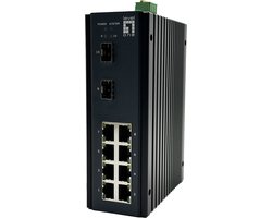 LevelOne IGU-1071 netwerk-switch Managed L2+ Gigabit Ethernet (10/100/1000) Zwart