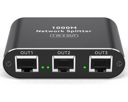 Lexium Netwerk Splitter - Netwerk Switch - Netwerkswitch - Internet Splitter - Ethernet Splitter