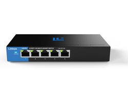 Linksys LN2305 - Netwerk Switch - Unmanaged - 2500 Mbps - 5-Poorten