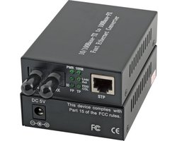 Media Konverter RJ45-STP/ST, 1310nm/2km, Fast Ethernet