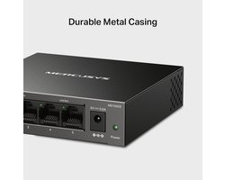 Mercusys MS105GS - Netwerkswitch - Unmanaged - Gigabit Ethernet - 5-Poorten