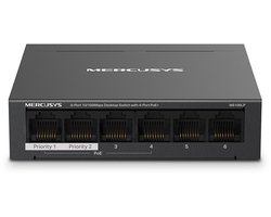 Mercusys MS106LP - Netwerk Switch