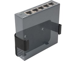 Metalen Wandhouder voor Netwerkswitch - Universele Bevestiging voor Router en Hub