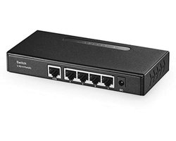 Multi-Gigabit Switch met 5 poorten - 2,5G en 1G Ethernet