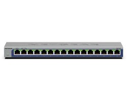 NETGEAR GS116 - Netwerk Switch - Unmanaged - 1 Gbps - 16 poorten