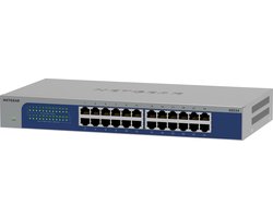 NETGEAR GS524 - Netwerk Switch - Unmanaged - 1 Gbps - 24 poorten