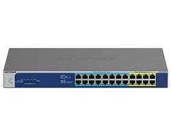 NETGEAR GS524UP - Netwerk Switch - Unmanaged - 1 Gbps - PoE Switch - 24 poorten