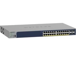 NETGEAR GS752TPP - Netwerk Switch - Smart Managed - 1 Gbps - PoE Switch - 48 poorten