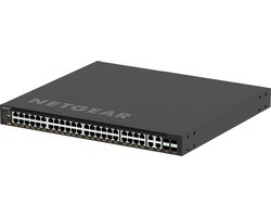 NETGEAR M4350-44M4X4V Managed L3 2.5G Ethernet (100/1000/2500) Power over Ethernet (PoE) 1U Zwart