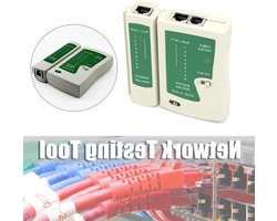 Netwerk Kabel Tester - LAN Tester Ethernet - Netwerk Installatie - Dubbele Snelheid Test - 1000 voet bereik