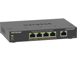 Netwerk Switch met PoE+ voor Desktop of Muurmontage
