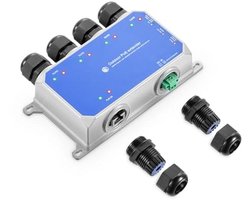 Outdoor 5-poorts Gigabit PoE Extender - 90W 10/100/1000 Mbps, Wandmontage, Waterdicht, POE Passsthrough Switch