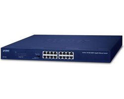 Planet 16-Port 10/100/1000Mbps Gigabit Ethernet Switch