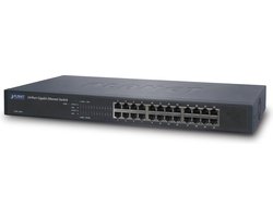 Planet 19'' 24-Port 10/100/1000Mbps Gigabit Ethernet Switch