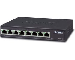 Planet 8-Port 1000Base-T Desktop Gigabit Switch Int. Power