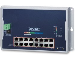 PLANET WGS-4215-16P2S - Netwerk Switch - Managed - L2 - PoE
