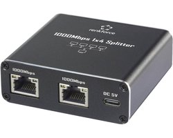Renkforce RF-6739680 RF-GES-400 Netwerk switch RJ45 5 poorten 1 GBit/s USB-stroomverzorging
