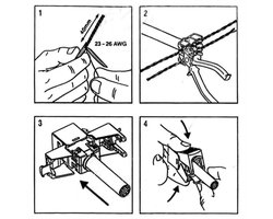 ROLINE Cat.6A (Class EA) Keystone, RJ-45, afgeschermd, zonder gereedschap, compact, zilverkleurig