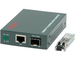 ROLINE Gigabit Converter, RJ-45 - LC (incl. mini GBIC)