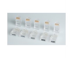 ROLINE modulaire connector niet afgeschermd, Cat.5e (klasse D), 10 stuks