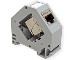 ROLINE montagerailadapter voor ROLINE Keystone dunne modules, leeg