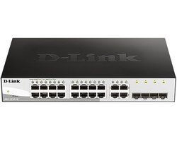 Smart Gigabit Switch met 12 Poorten en 4 SFP Slots voor Bedrijfsnetwerken