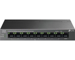 TP-Link LiteWave LS109P - Netwerkswitch - Unmanaged - PoE