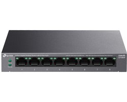 TP-Link LS108GP - Netwerkswitch - 8 Poorten