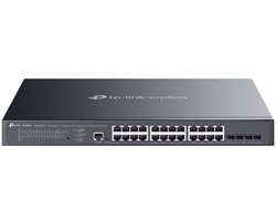 TP-Link Omada SG3428XMPP netwerk-switch Managed L2+ Gigabit Ethernet (10/100/1000) Power over Ethernet (PoE) 1U Zwart
