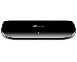 TP-Link TL-SG1008D Unmanaged Gigabit Ethernet (10/100/1000) Zwart