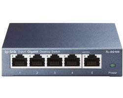 TP-Link TL-SG105 - switch - 5-poorts - Gigabit