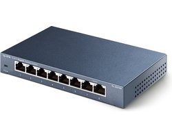 TP-Link TL-SG108 - Netwerk Switch - Unmanaged - 8 poorten