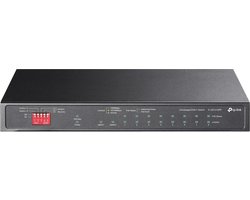 TP-Link TL-SG1210PP netwerk-switch Unmanaged Gigabit Ethernet (10/100/1000) Power over Ethernet (PoE) Zwart