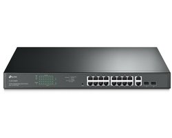 TP-Link - TL-SG1218MPE - Netwerk switch - 16-Port Gigabit - PoE+ - Easy Smart Switch