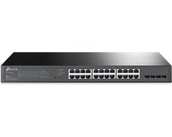 TP-Link TL-SG2428P - Netwerk Switch - PoE - Zwart